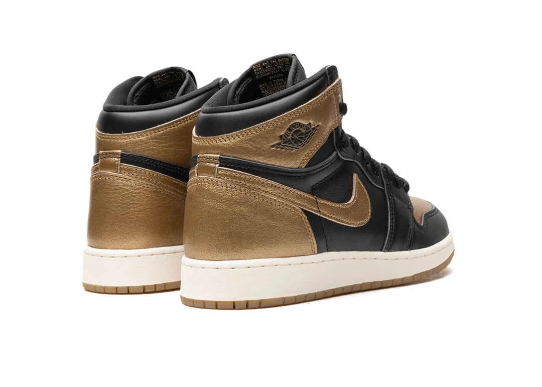 Jordan 1 Retro High OG Black Metallic Gold (GS)