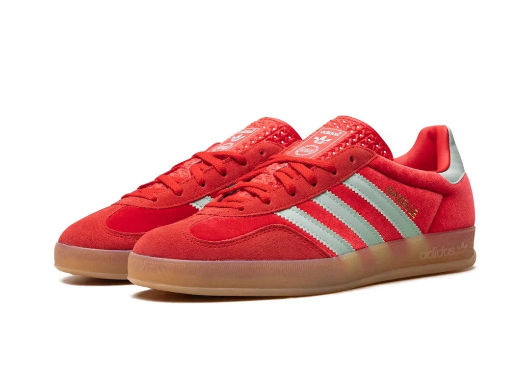 adidas Gazelle Indoor Better Scarlet Hazy Green (Women's)