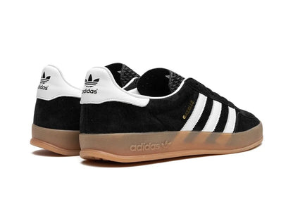 Adidas Gazelle Black White Gum - PLUGSNEAKRS