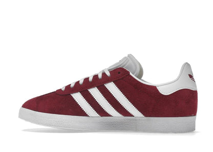 Adidas Gazelle Collegiate Burgundy White - PLUGSNEAKRS