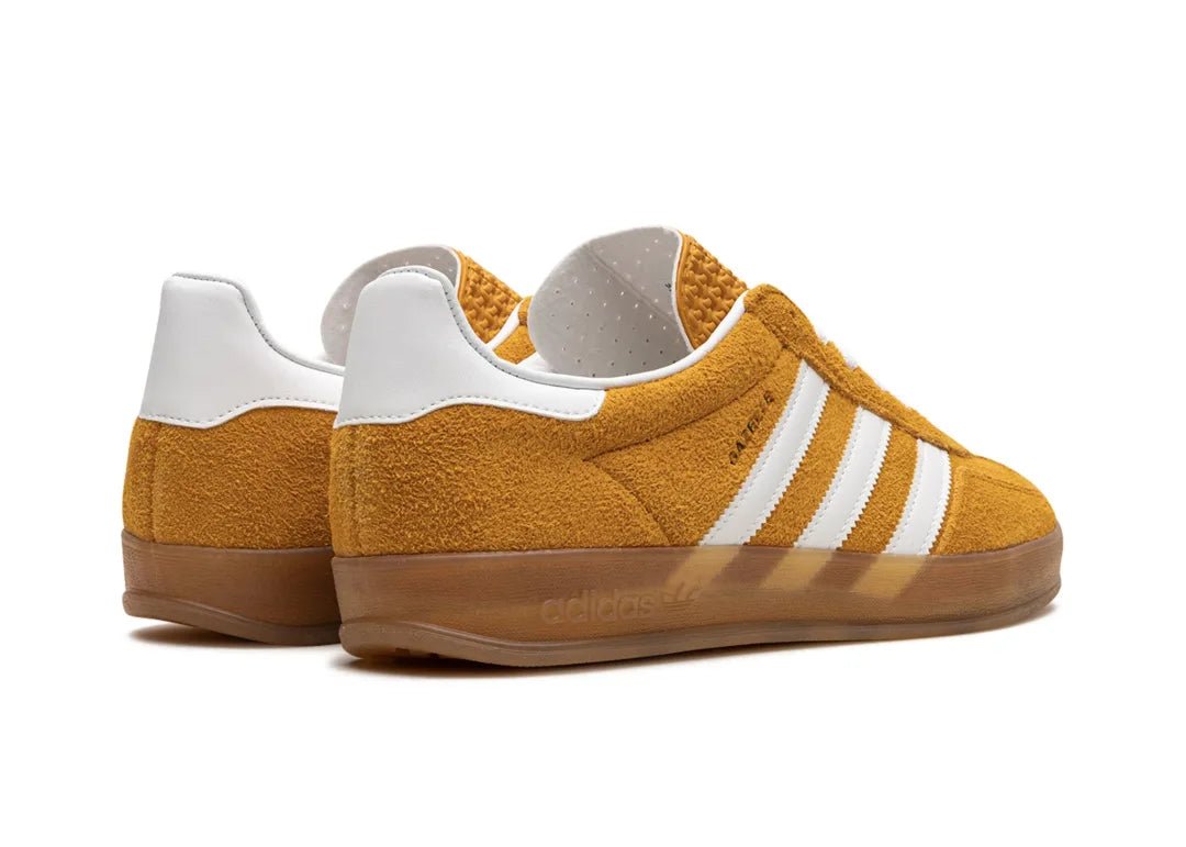 Adidas Gazelle Indoor Orange Peel White - PLUGSNEAKRS