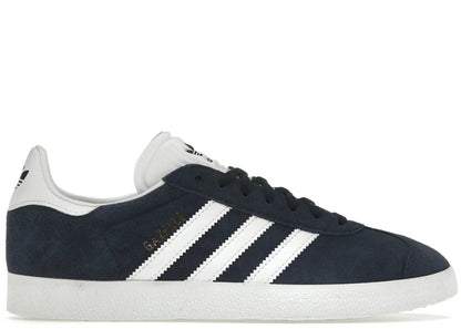 Adidas Gazelle Navy White - PLUGSNEAKRS