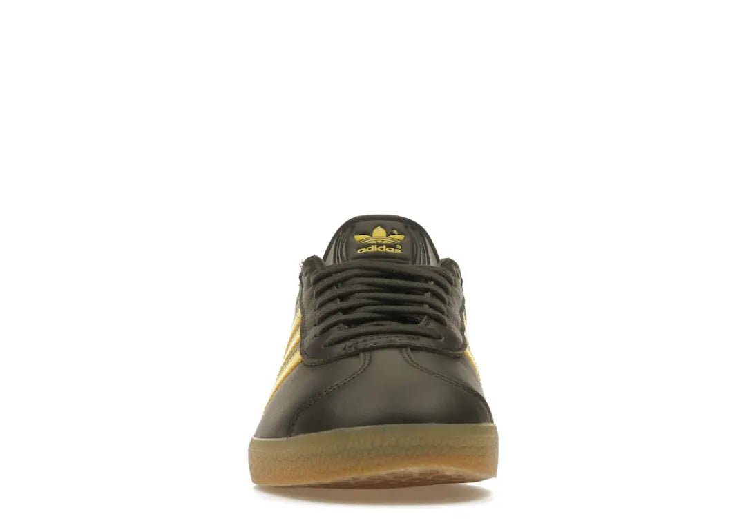 Adidas Gazelle Shadow Olive Yellow Gum - PLUGSNEAKRS