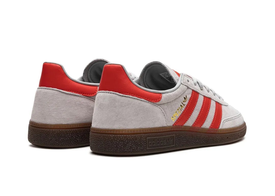 Adidas Handball Spezial Grey Hi-Res Red - PLUGSNEAKRS