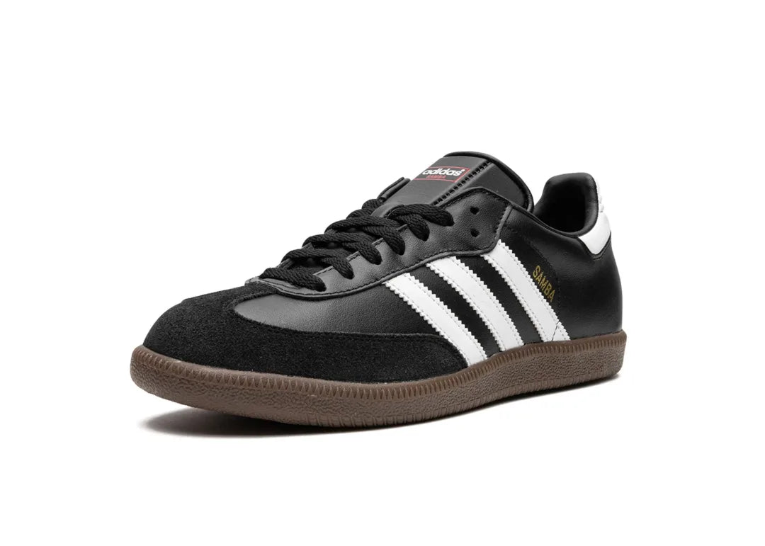 Adidas Samba Leather Black White - PLUGSNEAKRS