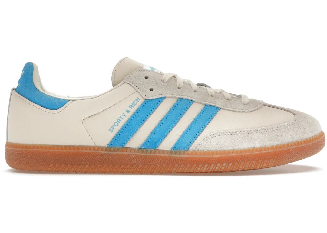 Adidas Samba OG Sporty & Rich Cream Blue - PLUGSNEAKRS