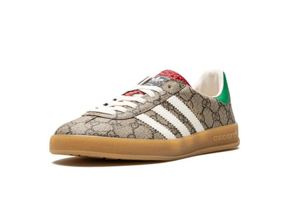 Adidas x Gucci Gazelle Beige GG Monogram - PLUGSNEAKRS