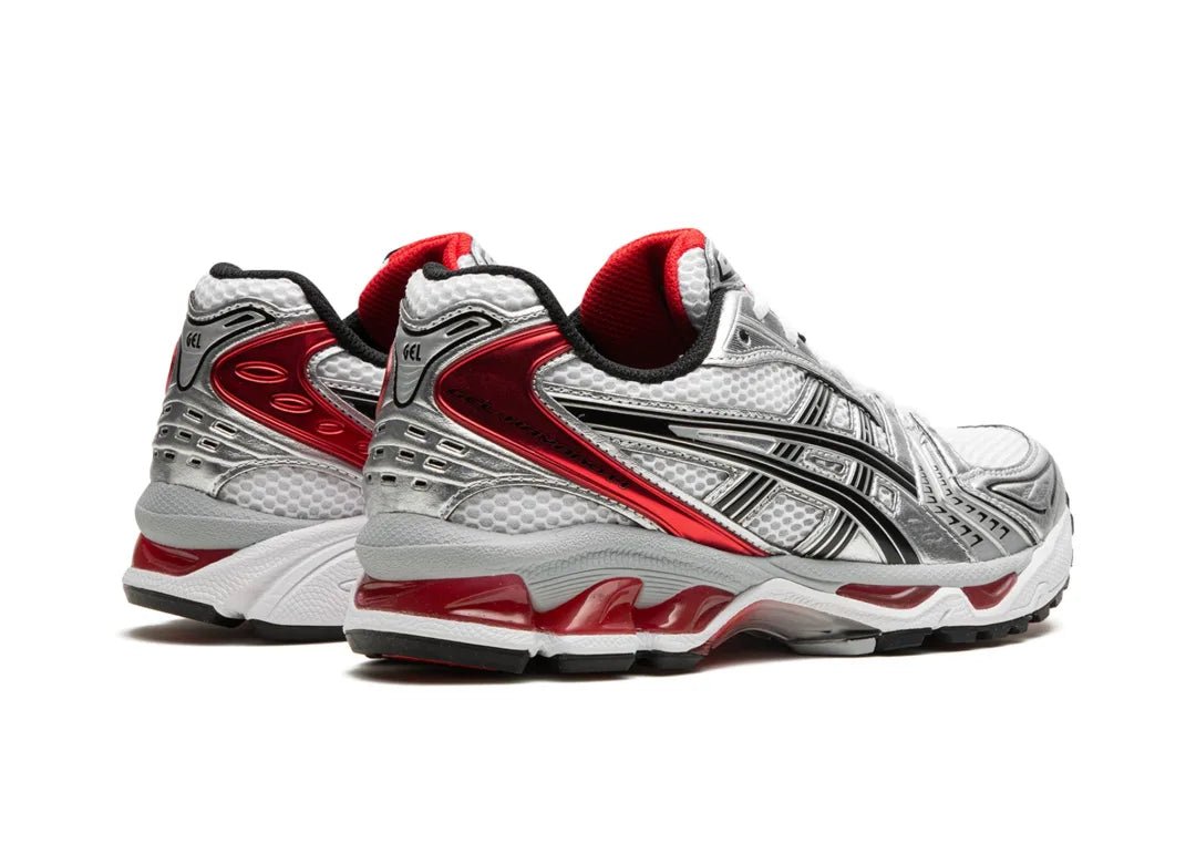 ASICS Gel-Kayano 14 White Classic Red - PLUGSNEAKRS