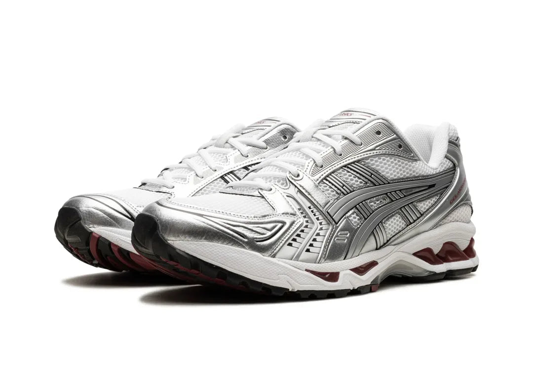 ASICS Gel-Kayano 14 White Pure Silver - PLUGSNEAKRS