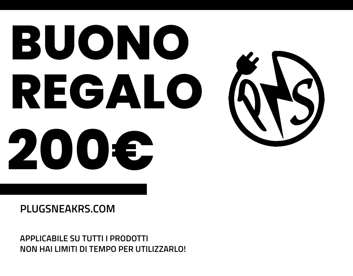 BUONO REGALO PLUGSNEAKRS - PLUGSNEAKRS