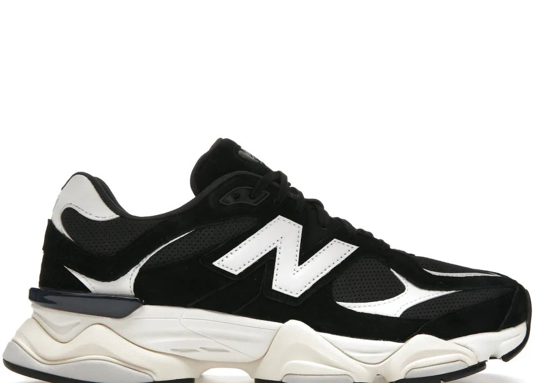 New Balance 9060 Black White - PLUGSNEAKRS