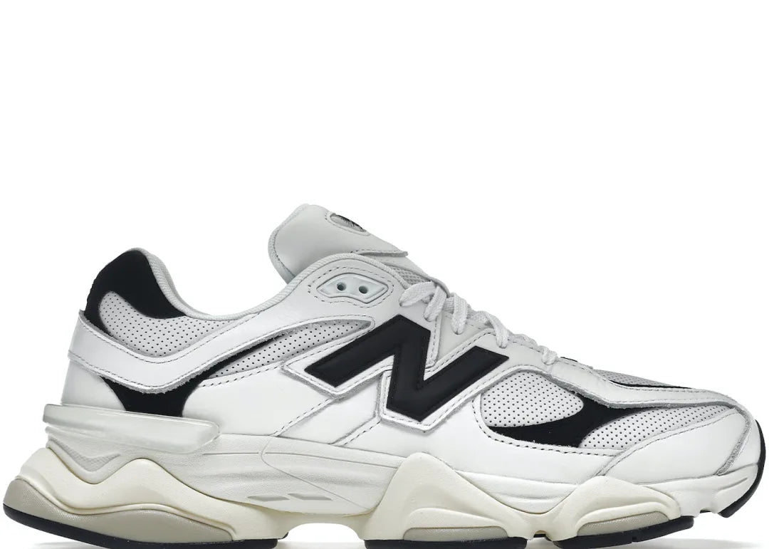 New Balance 9060 White Black - PLUGSNEAKRS