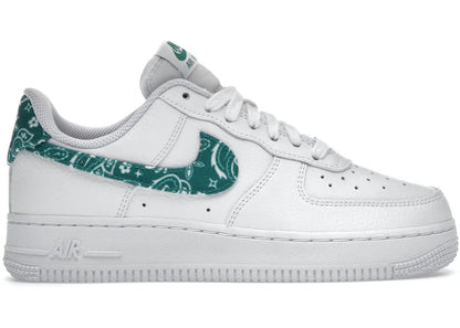 Nike Air Force 1 Low '07 Essential White Green Paisley (W) - PLUGSNEAKRS