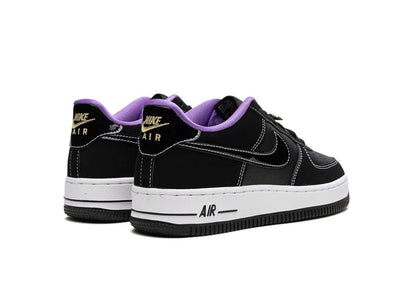 Nike Air Force 1 Low '07 LV8 World Champ Black Purple (GS) - PLUGSNEAKRS