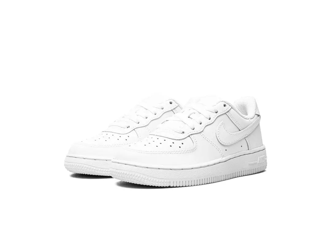 Nike Air Force 1 Low LE Triple White (PS) - PLUGSNEAKRS