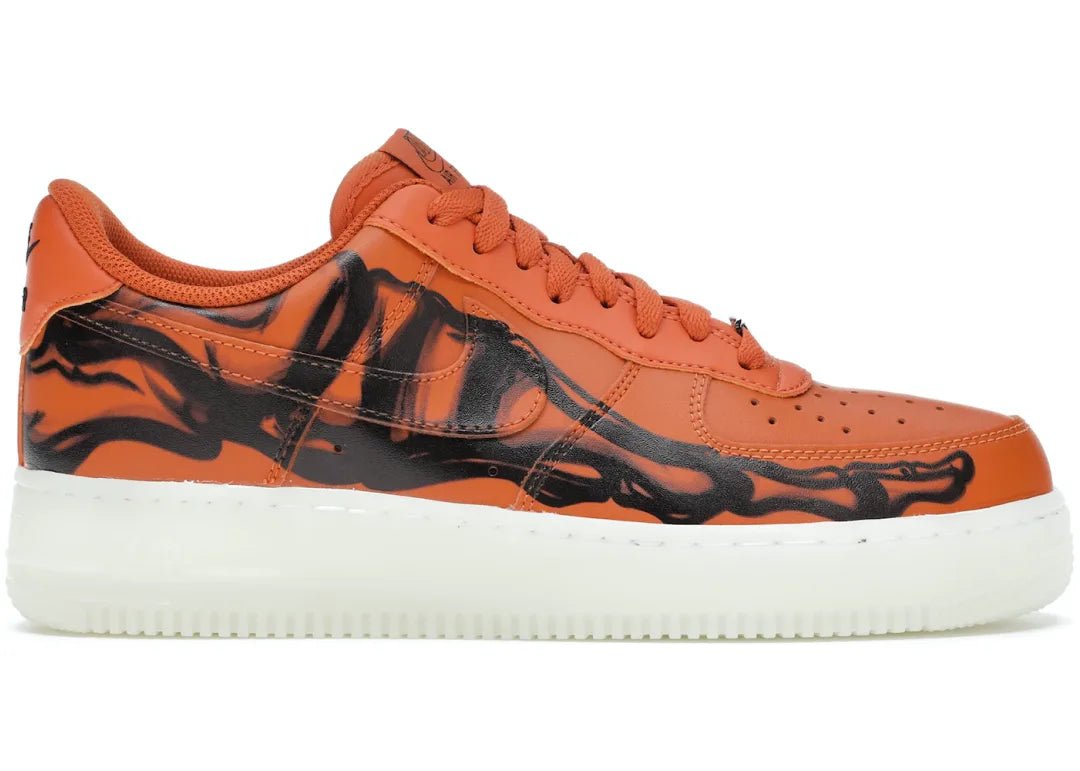 Nike Air Force 1 Low Orange Skeleton Halloween - PLUGSNEAKRS