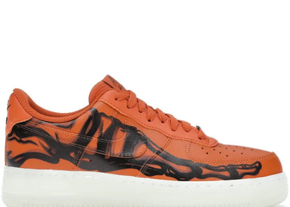 Nike Air Force 1 Low Orange Skeleton Halloween - PLUGSNEAKRS