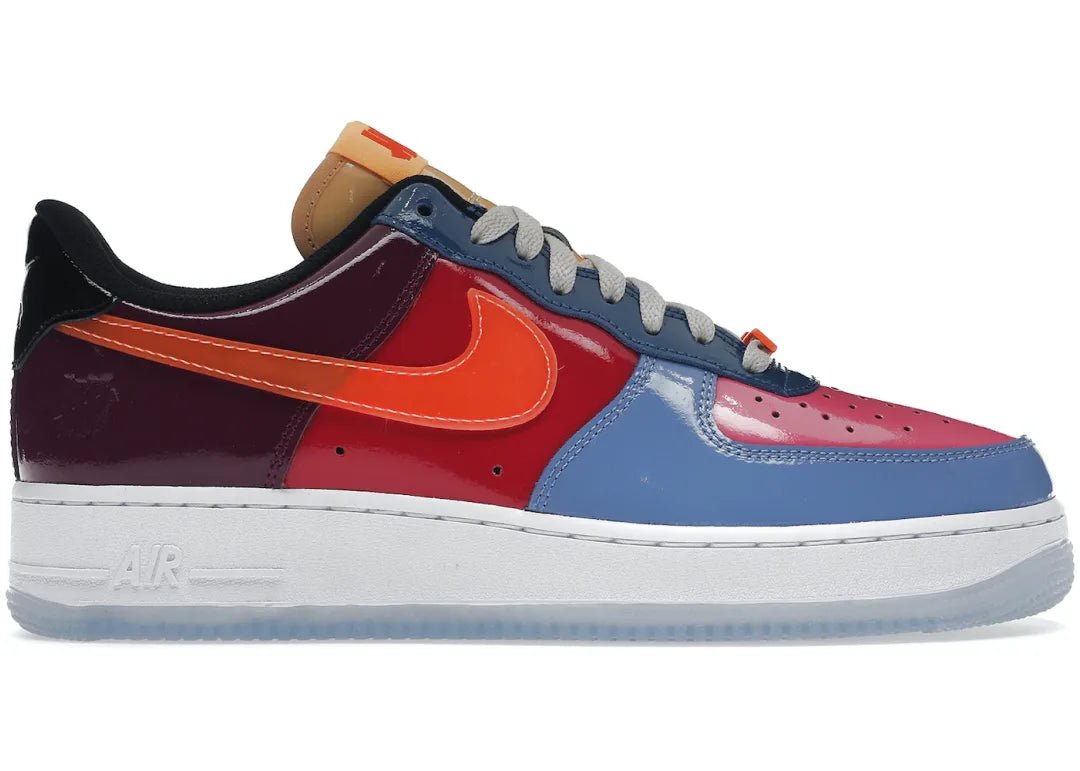 Nike Air Force 1 Low SP Undefeated Multi-Patent Total Orange - PLUGSNEAKRS