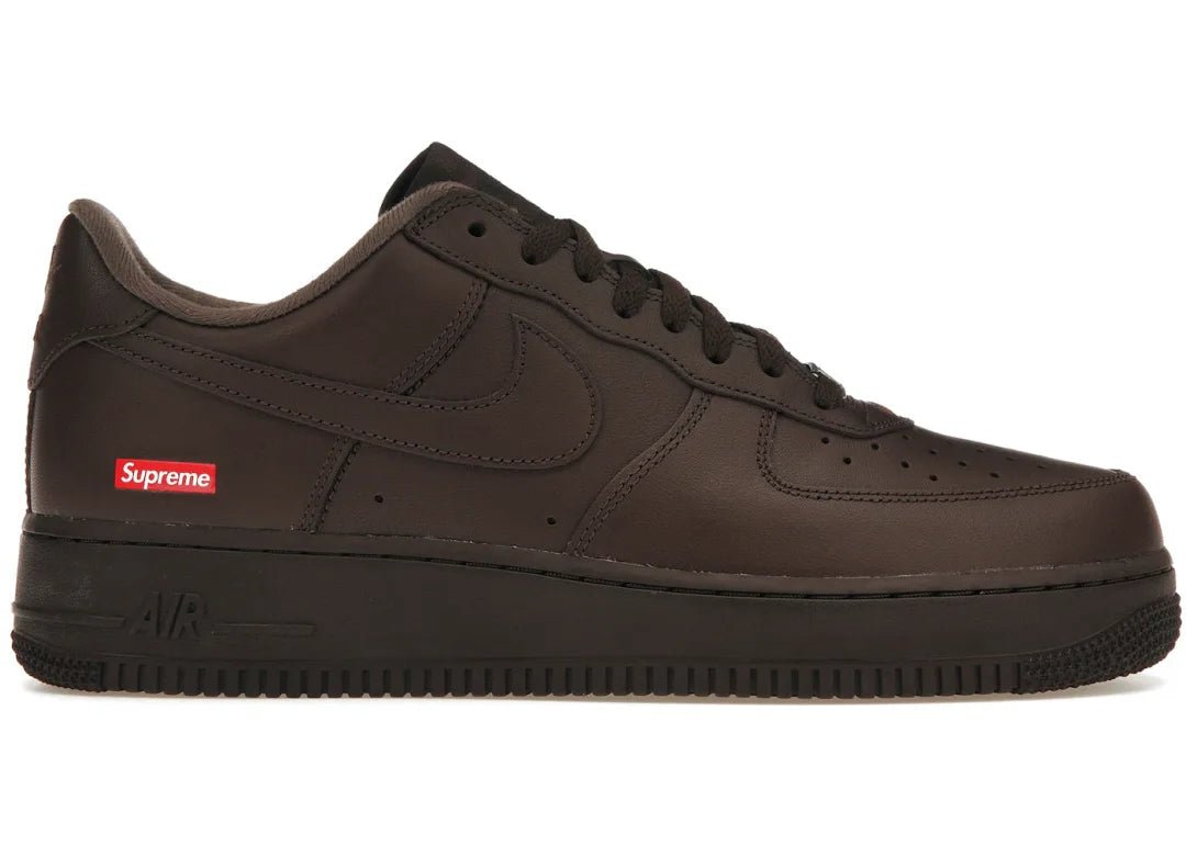 Nike Air Force 1 Low Supreme Baroque Brown - PLUGSNEAKRS