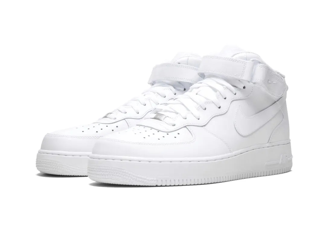 Nike Air Force 1 Mid '07 White - PLUGSNEAKRS