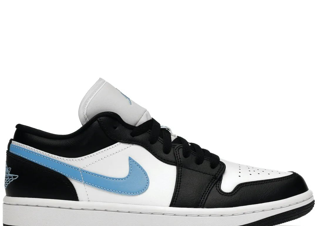 Nike Air Jordan 1 Low Black University Blue White (W) - PLUGSNEAKRS