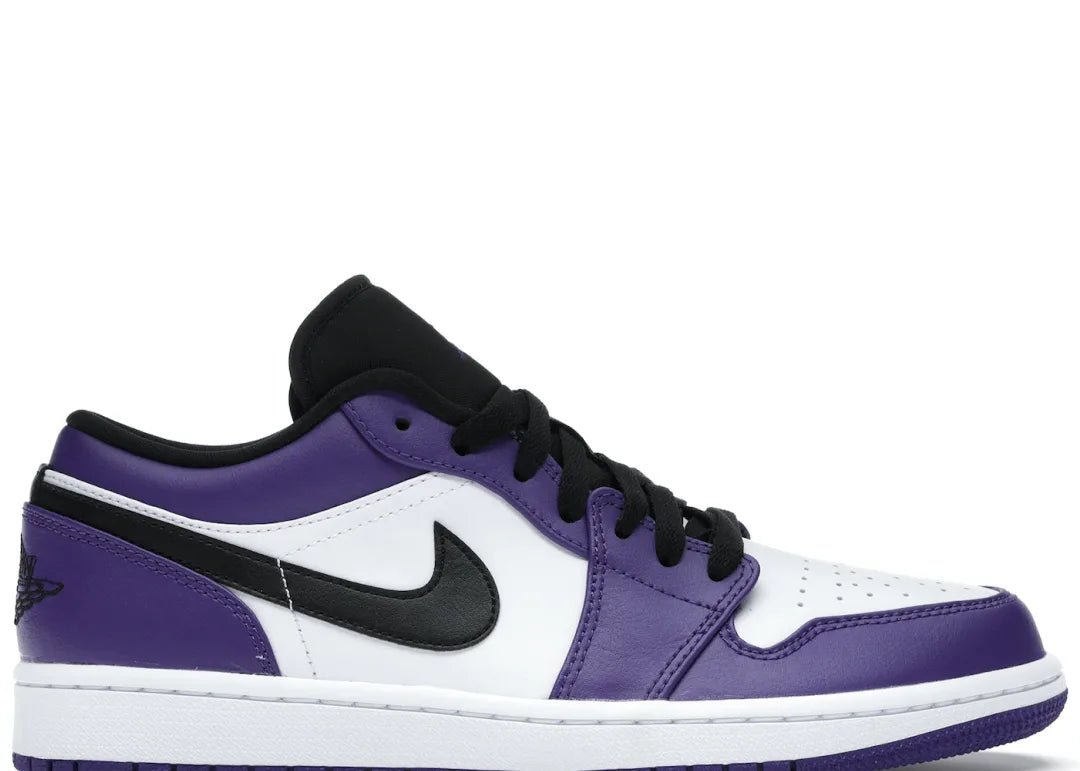 Nike Air Jordan 1 Low Court Purple White - PLUGSNEAKRS