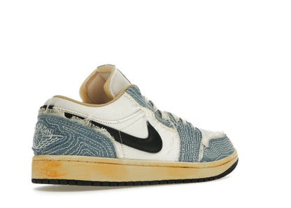 Nike Air Jordan 1 Low SE WRMK Sashiko Denim - PLUGSNEAKRS