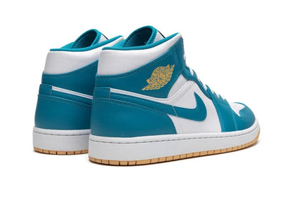 Nike Air Jordan 1 Mid Aquatone - PLUGSNEAKRS