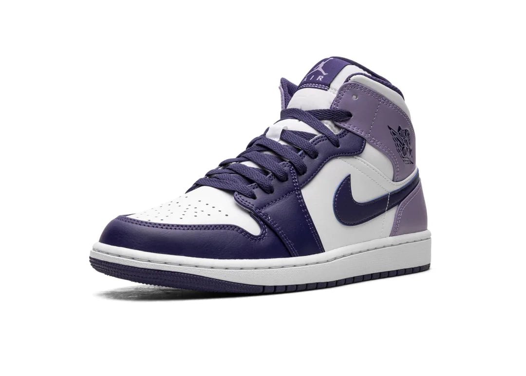 Nike Air Jordan 1 Mid Blueberry - PLUGSNEAKRS