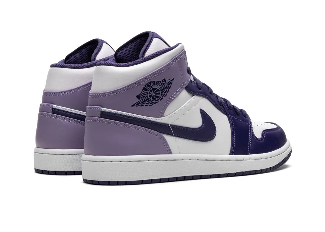 Nike Air Jordan 1 Mid Blueberry - PLUGSNEAKRS