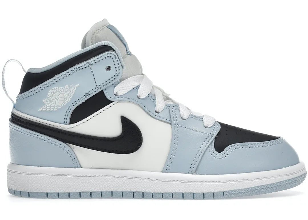 Nike Air Jordan 1 Mid Ice Blue (2022) (PS) - PLUGSNEAKRS