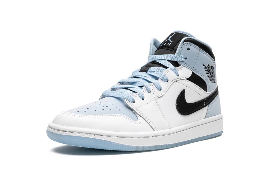 Nike Air Jordan 1 Mid SE Ice Blue - PLUGSNEAKRS