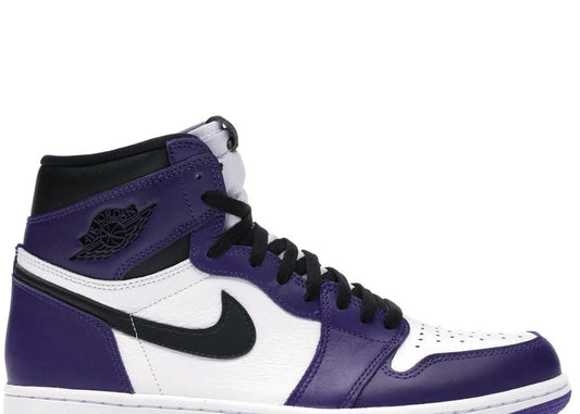 Nike Air Jordan 1 Retro High Court Purple White - PLUGSNEAKRS