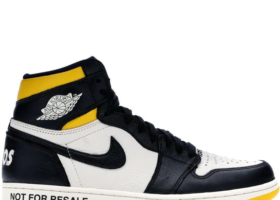 Nike Air Jordan 1 Retro High Not for Resale Varsity Maize - PLUGSNEAKRS