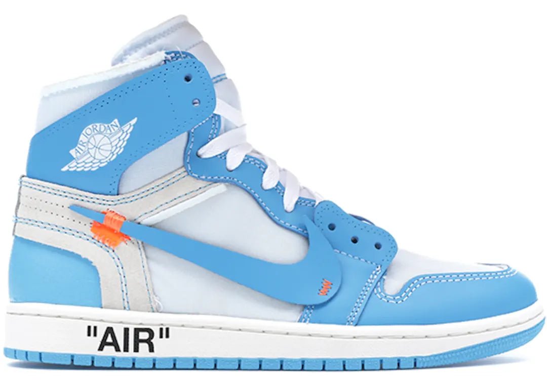 Nike Air Jordan 1 Retro High Off-White University Blue - PLUGSNEAKRS