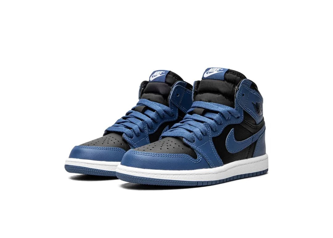 Nike Air Jordan 1 Retro High OG Dark Marine Blue (PS) - PLUGSNEAKRS