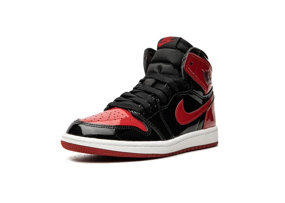 Nike Air Jordan 1 Retro High OG Patent Bred (PS) - PLUGSNEAKRS