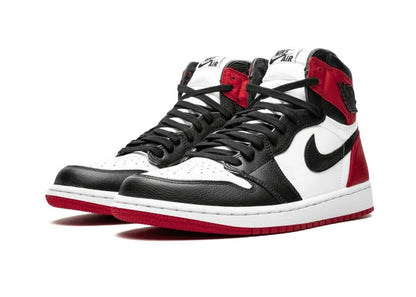 Nike Air Jordan 1 Retro High Satin Black Toe - PLUGSNEAKRS