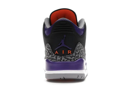 Nike Air Jordan 3 Retro Black Court Lila