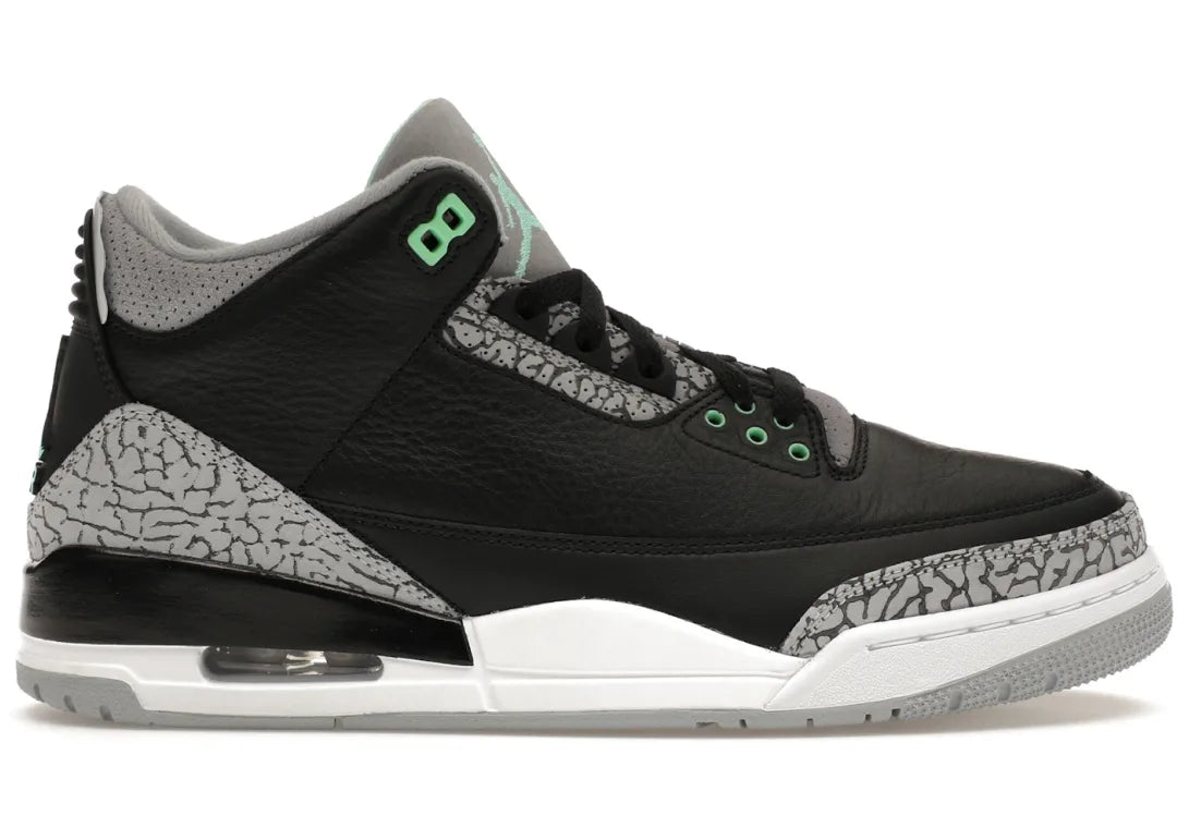 Nike Air Jordan 3 Retro Green Glow - PLUGSNEAKRS