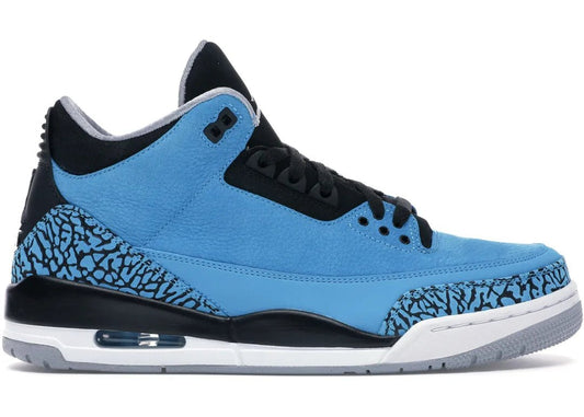 Nike Air Jordan 3 retro púder kék