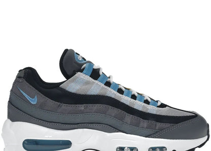 Nike Air Max 95 Cool Grey University Blue Dark Obsidian - PLUGSNEAKRS