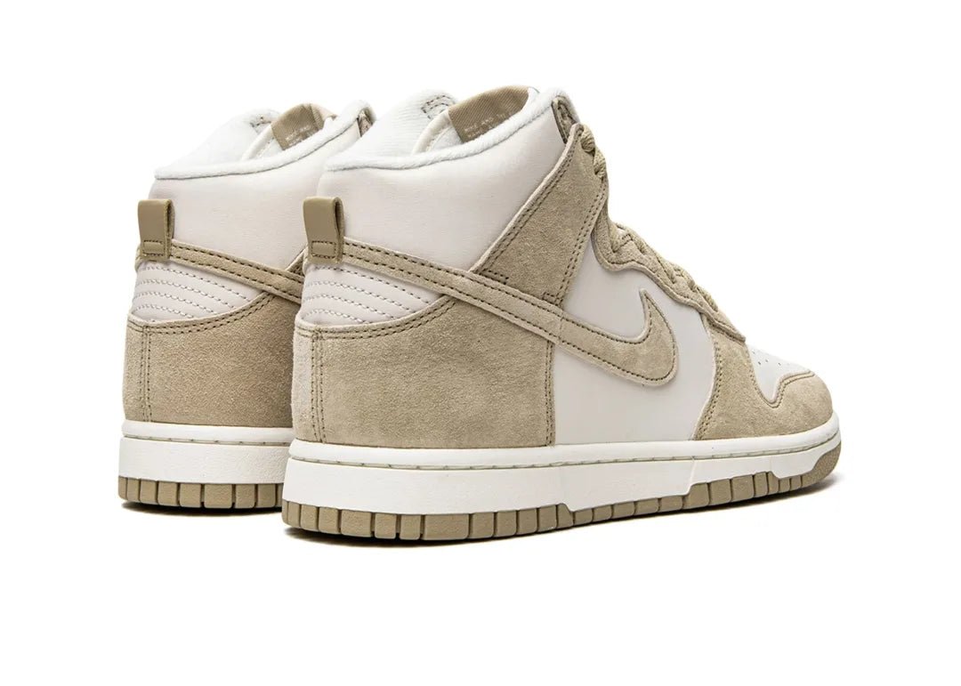 Nike Dunk High Tan Suede fehér