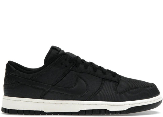 Nike Dunk Low de lona negra