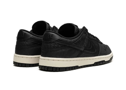 Nike Dunk Low de lona negra