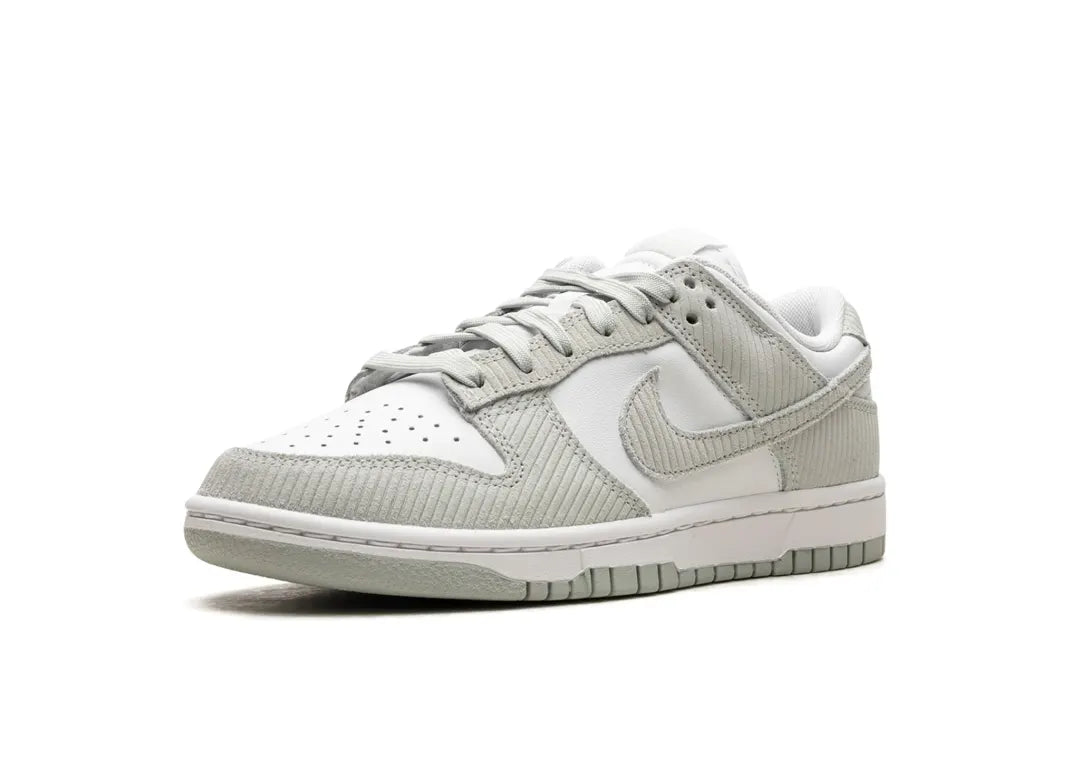 Nike Dunk Low Light Silver Corduroy - PLUGSNEAKRS