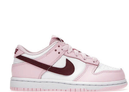 Nike Dunk Low Pink Red White (PS) - PLUGSNEAKRS