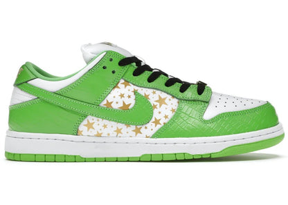 Nike SB Dunk Low Supreme Stars Mean Green - PLUGSNEAKRS