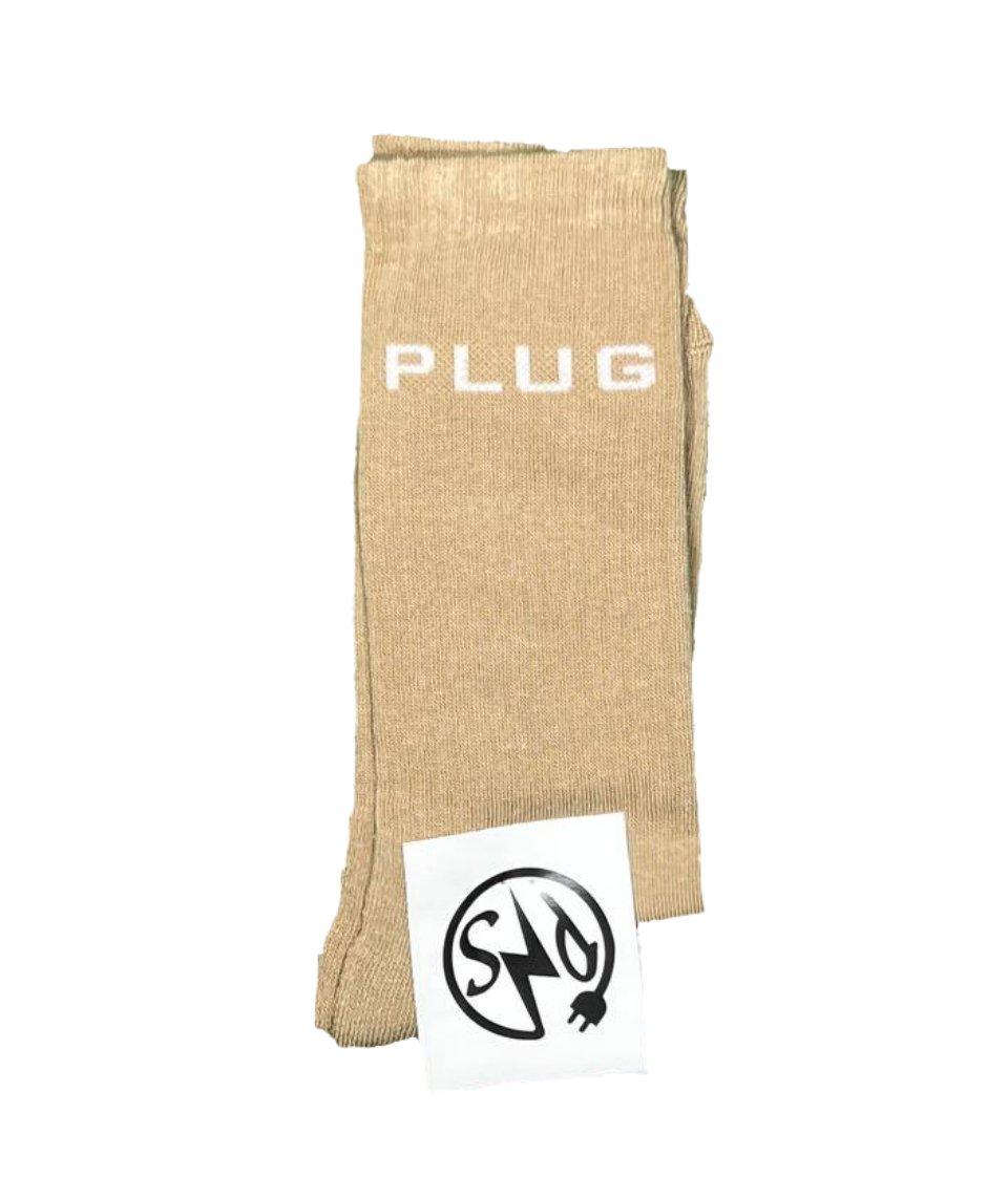 Socks Plug Beige - PLUGSNEAKRS