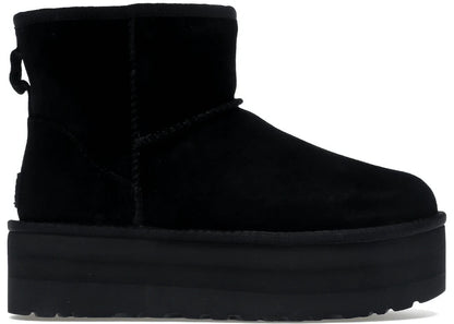 UGG Classic Mini Platform Boot Black (W) - PLUGSNEAKRS